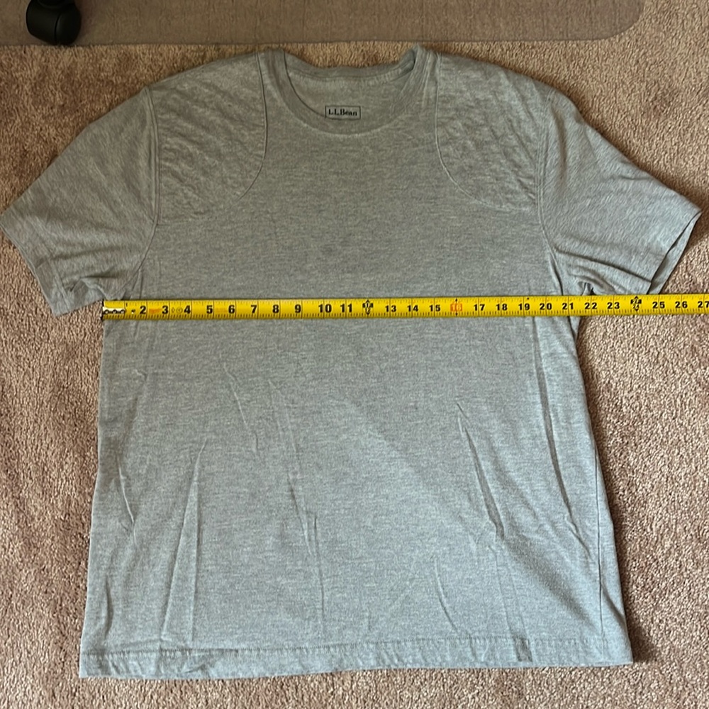 Vintage LL Bean Hunting Shooting Shirt Mens Large Padded Shoulder Short Sleeve